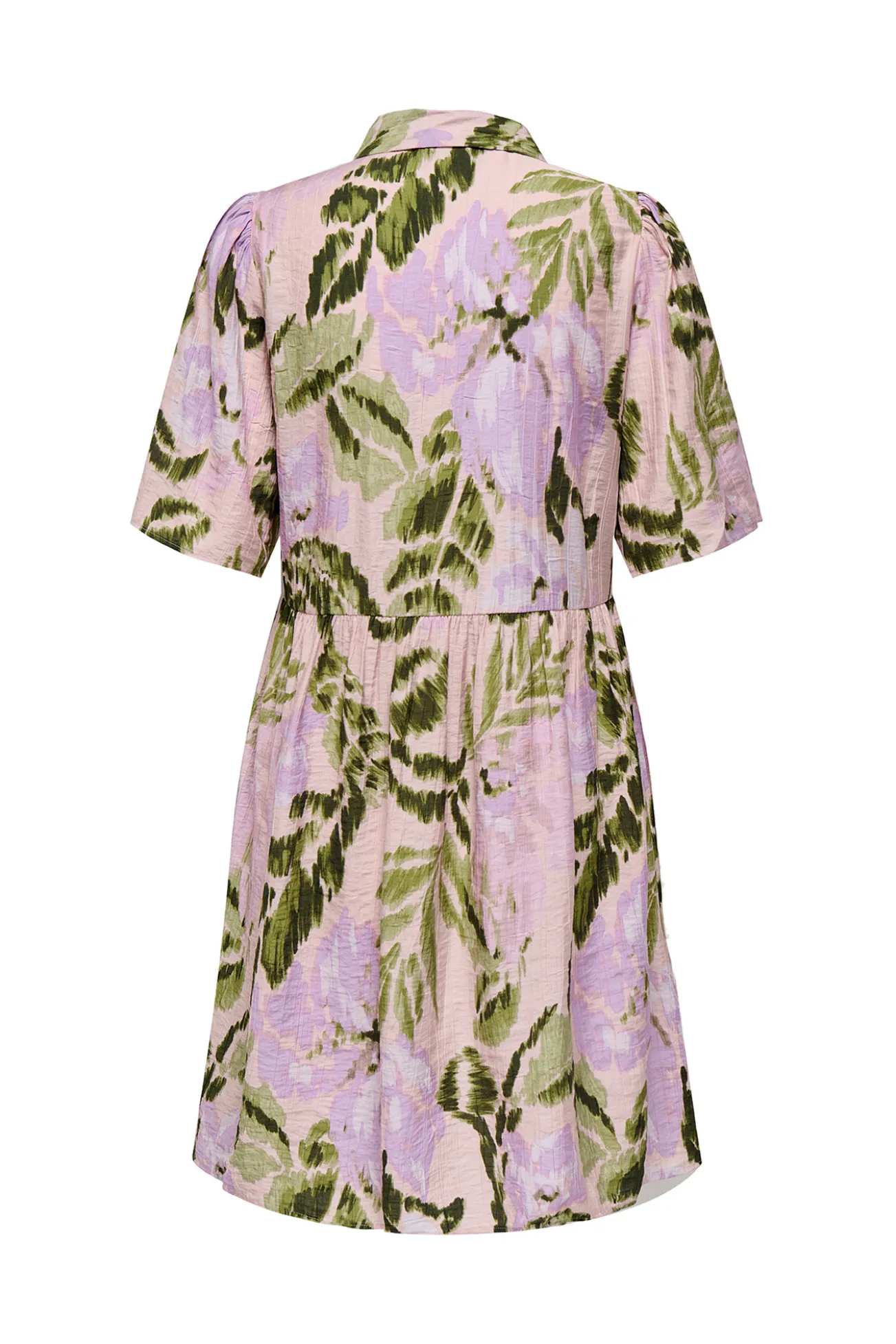 Vestido corto camisero