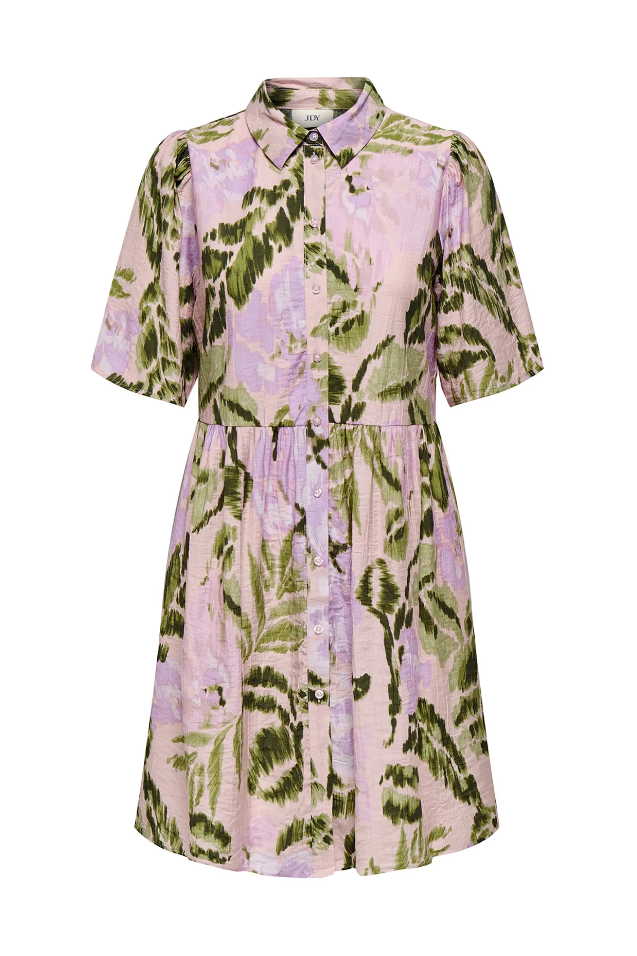Vestido corto camisero