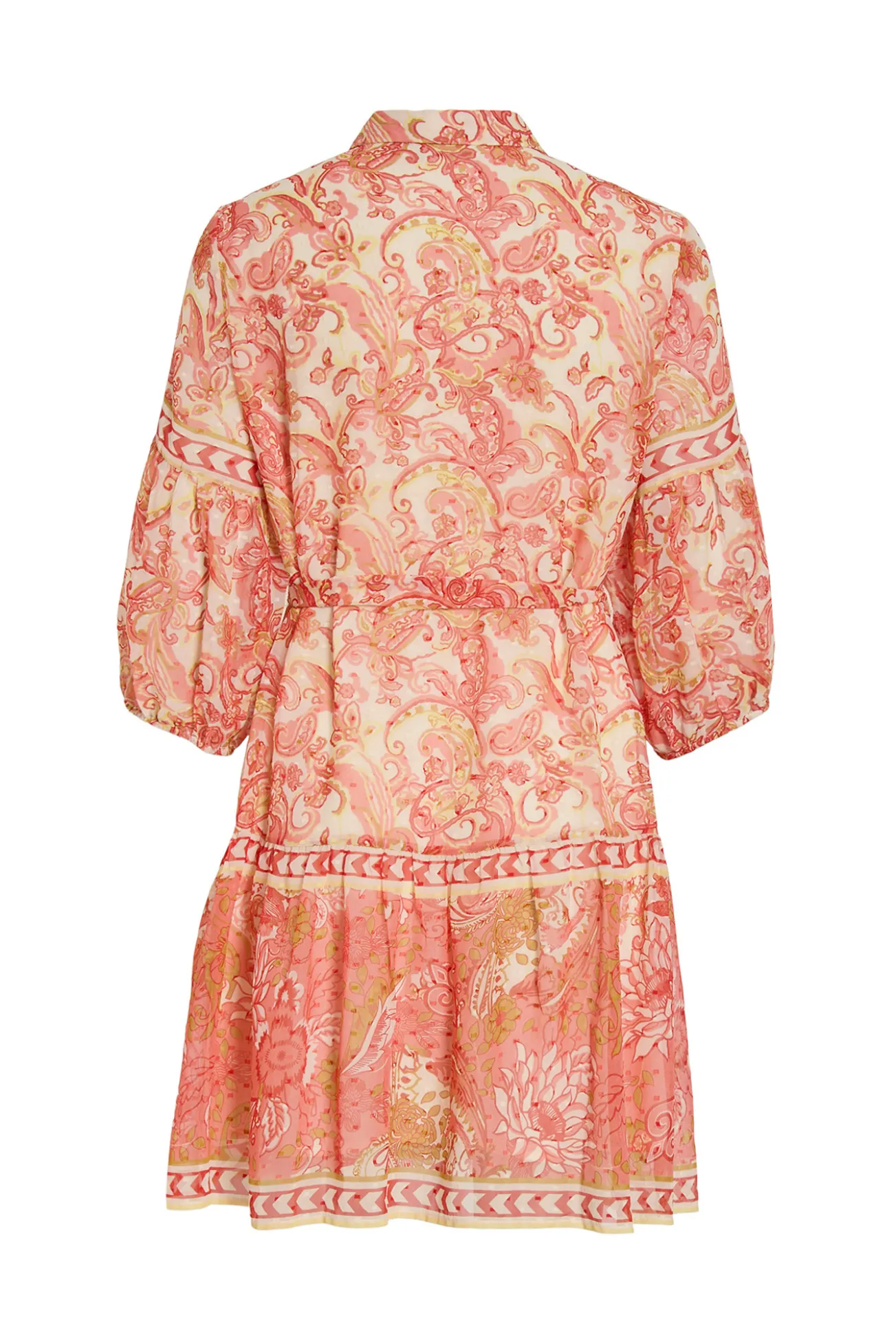 Vestido corto camisero