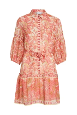 Vestido corto camisero