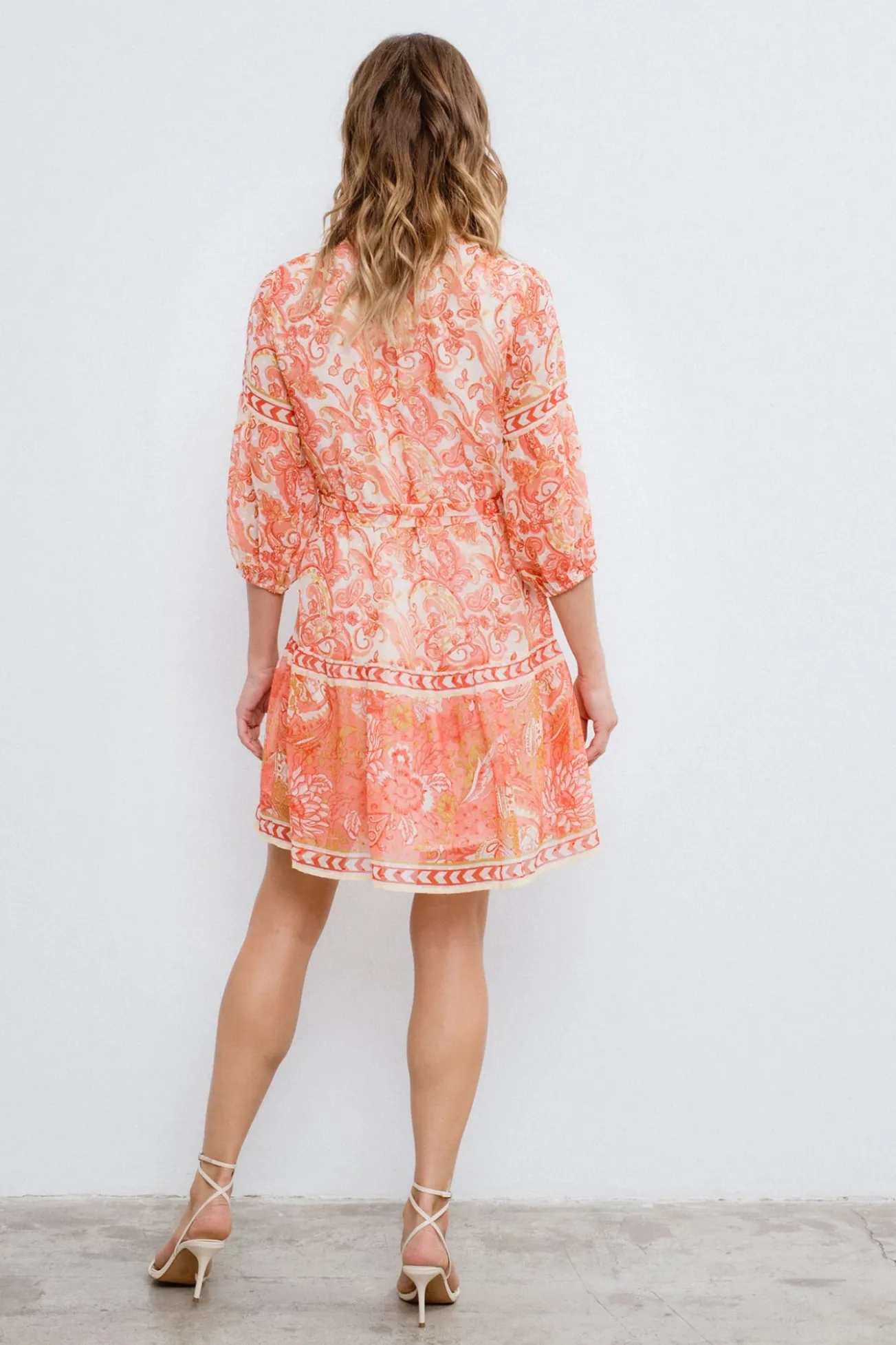 Vestido corto camisero