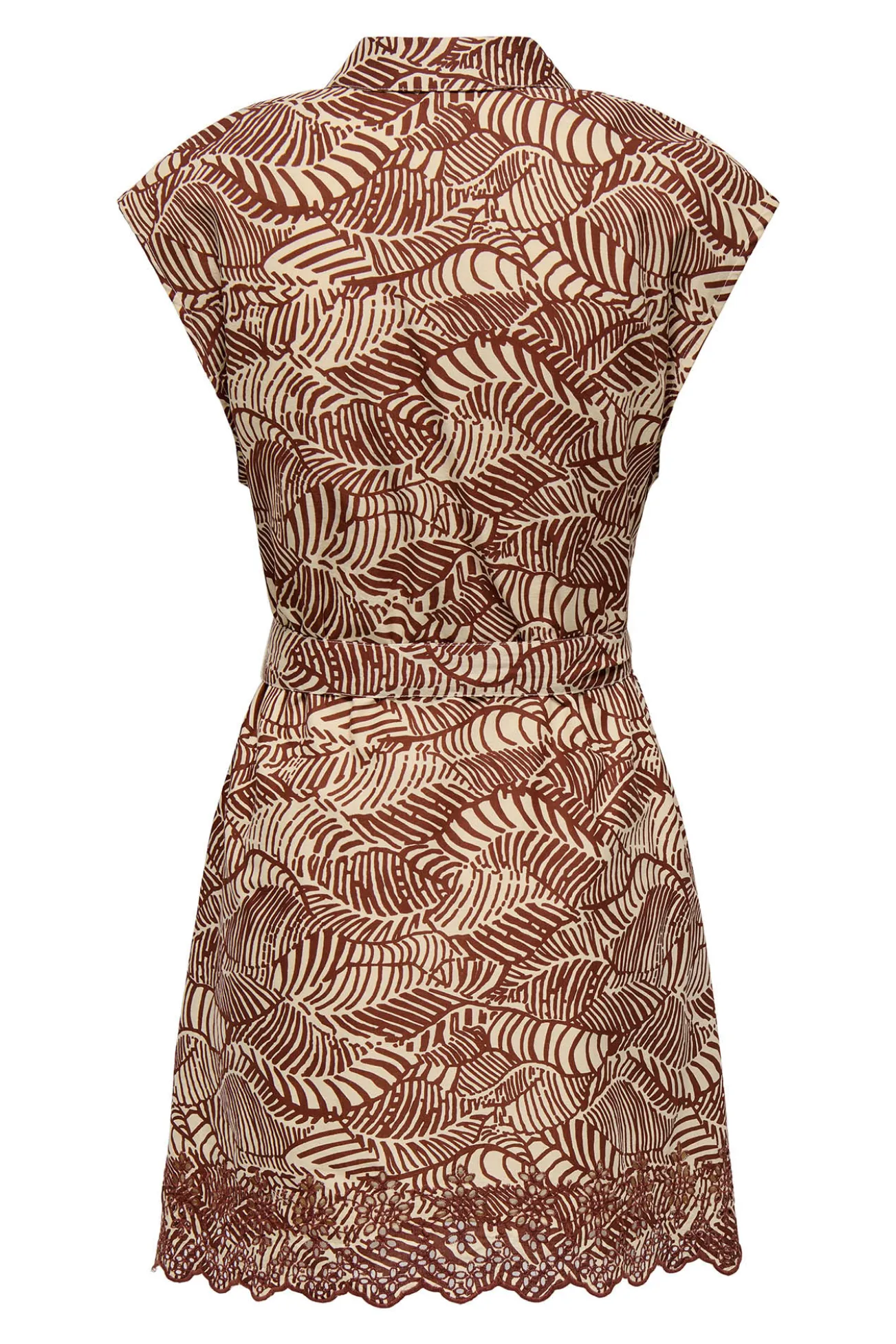 Vestido corto camisero