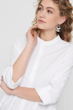 Vestido corto camisero
