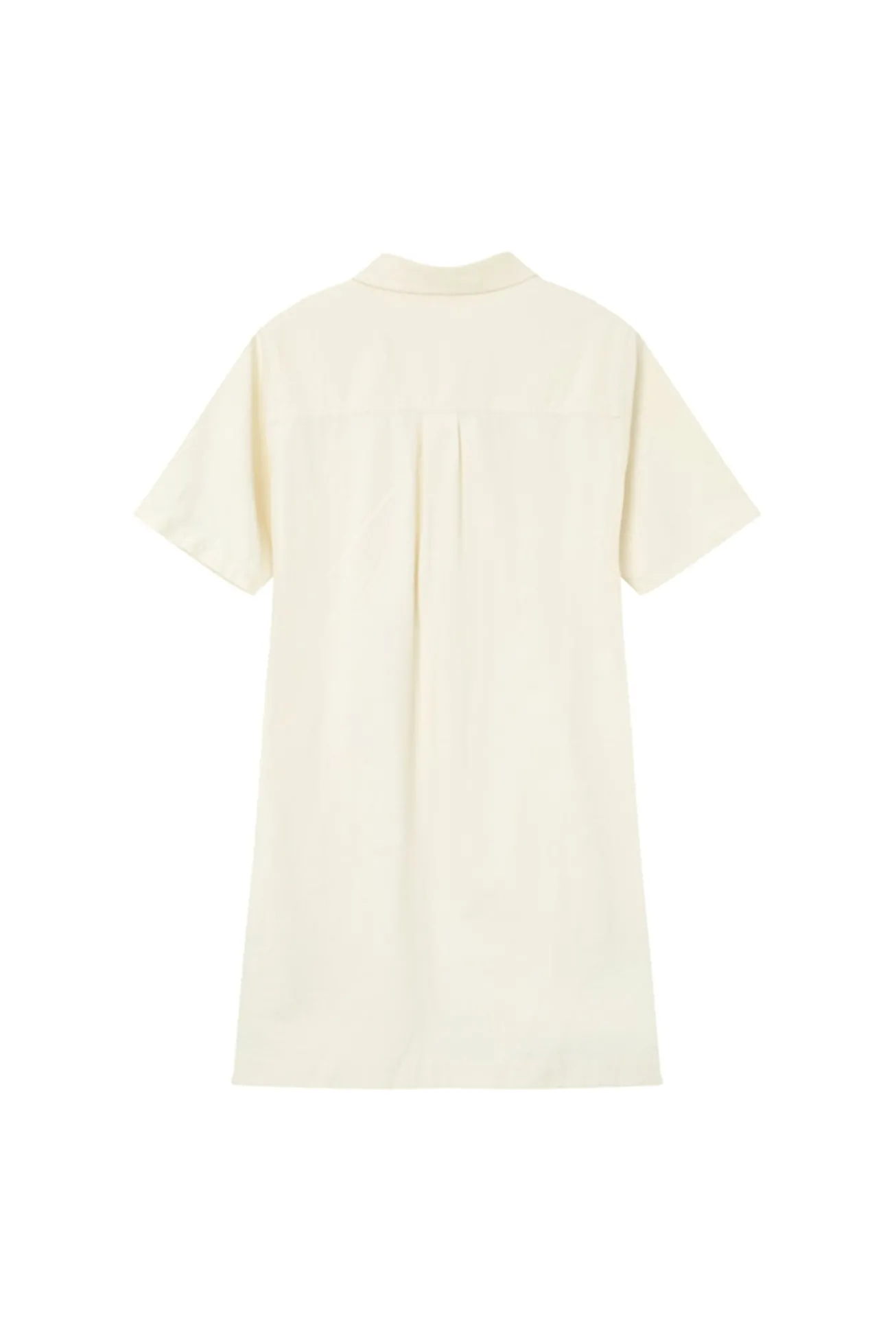 Vestido corto de algodón