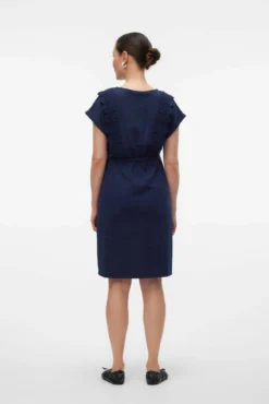 Vestido corto de algodón maternity y lactancia