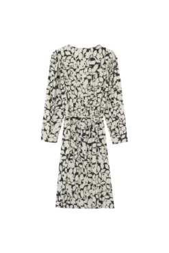 Vestido corto de corte recto