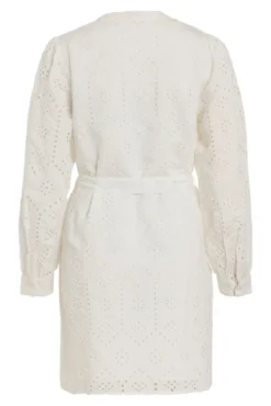 Vestido corto de encaje inglés
