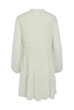 Vestido corto de gasa