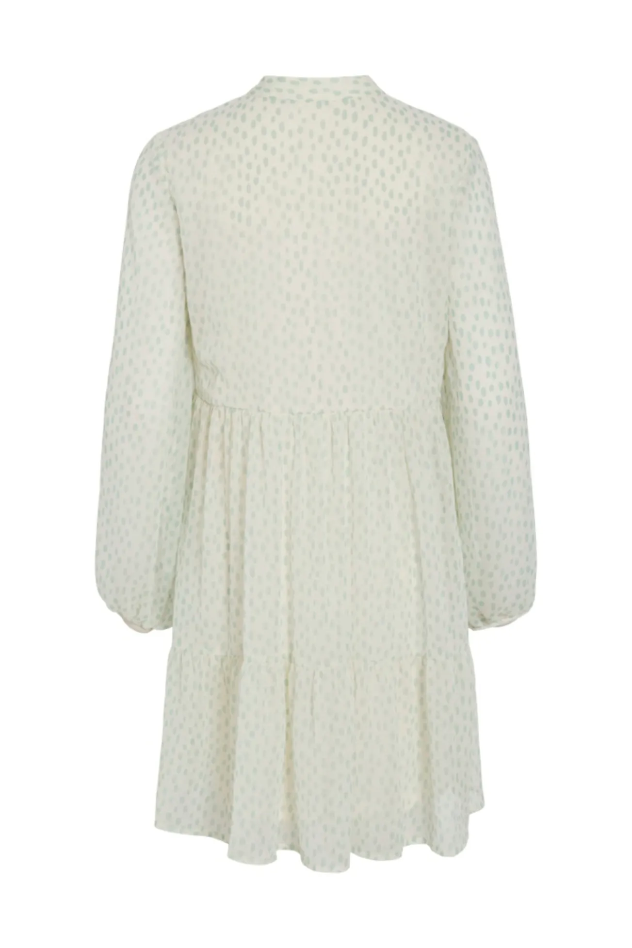 Vestido corto de gasa
