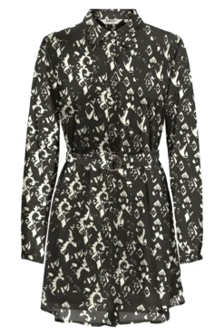 Vestido corto de gasa