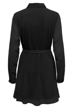 Vestido corto de gasa