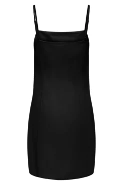 Vestido corto de lino
