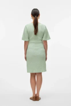 Vestido corto de manga corta maternity y lactancia