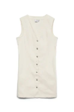 Vestido corto denim