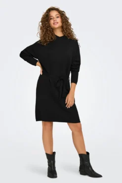 Vestido corto de punto