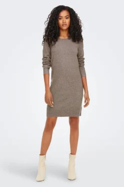 Vestido corto de punto