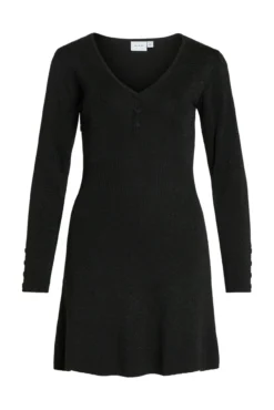Vestido corto de punto