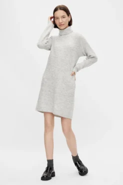 Vestido corto de punto