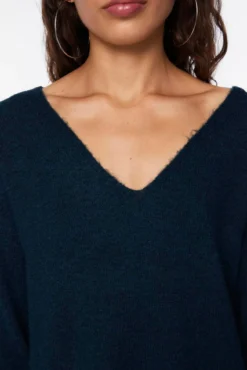 Vestido corto de punto