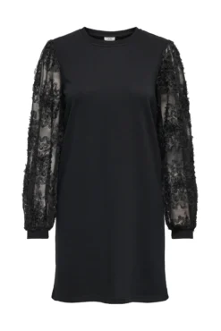 Vestido corto detalle floral