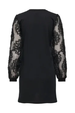 Vestido corto detalle floral