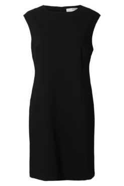 Vestido corto de tirantes confeccionado con materiales reciclados