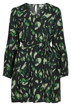 Vestido corto estampado
