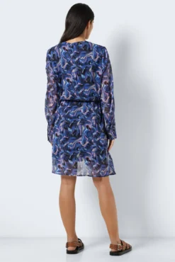 vestido corto estampado