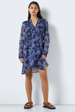 vestido corto estampado