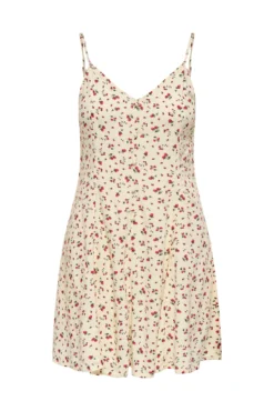 Vestido corto estampado