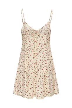 Vestido corto estampado