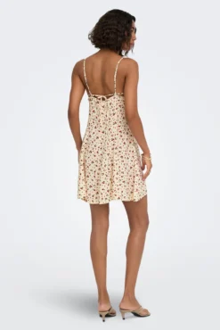 Vestido corto estampado