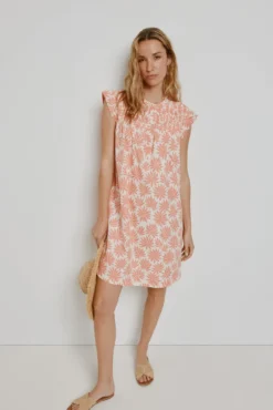 Vestido corto estampado