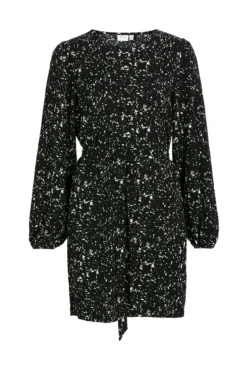 Vestido corto estampado