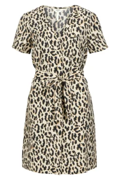 Vestido corto estampado