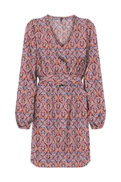 Vestido corto estampado