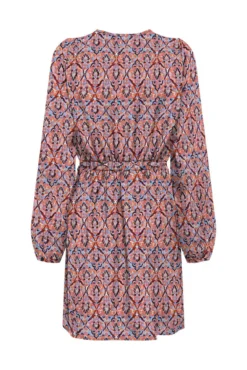 Vestido corto estampado