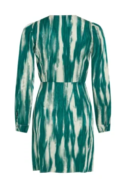 Vestido corto estampado