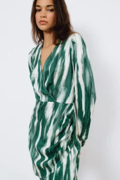 Vestido corto estampado
