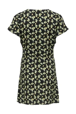 Vestido corto estampado maternity