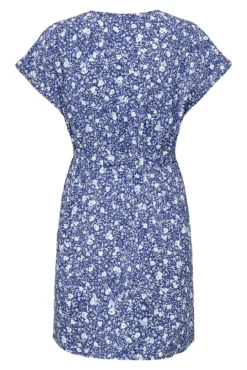 Vestido corto fluido