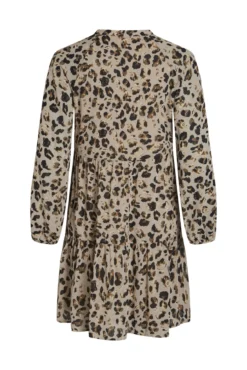 Vestido corto fluido