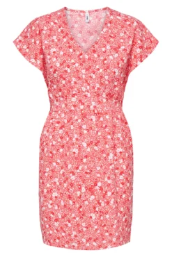 Vestido corto fluido