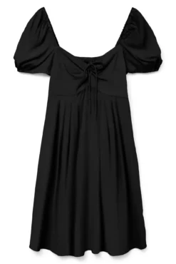 Vestido corto fluido