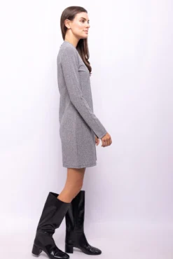 Vestido corto glitter
