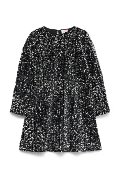 Vestido corto lentejuelas