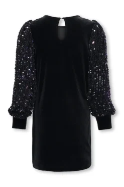 Vestido corto lentejuelas