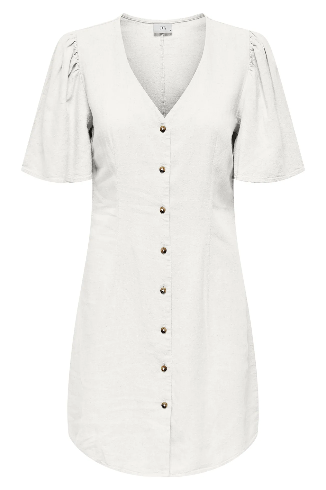 Vestido corto lino
