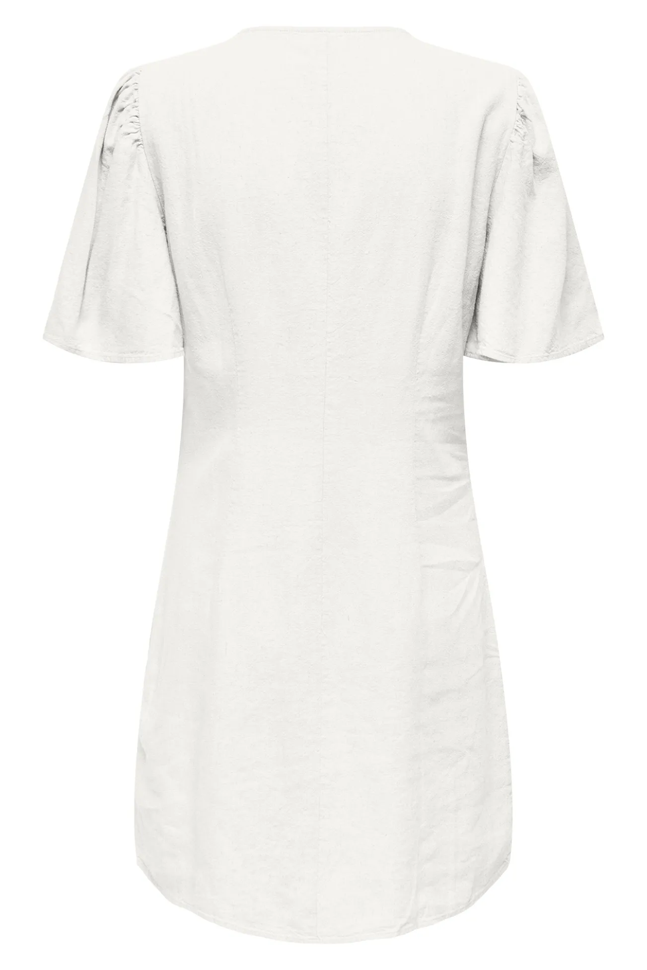 Vestido corto lino