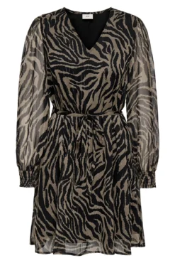 Vestido corto lurex